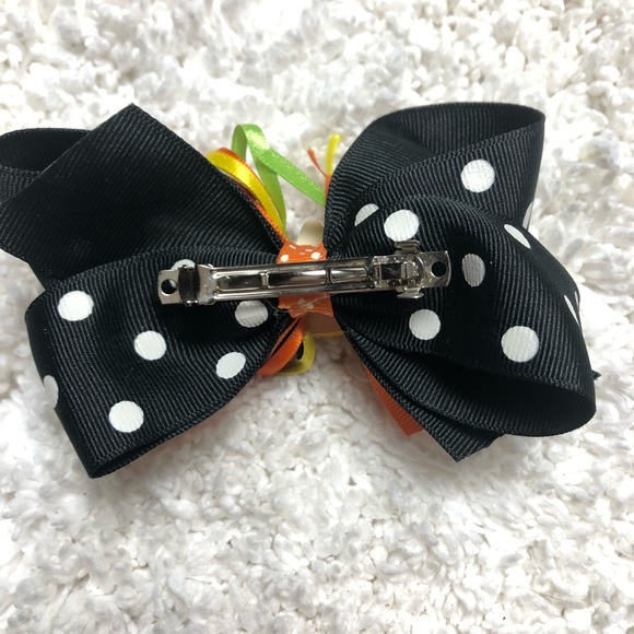 NWOT Halloween 🎃 Holiday Girls Bow/Hair Clip - Picture 3 of 5